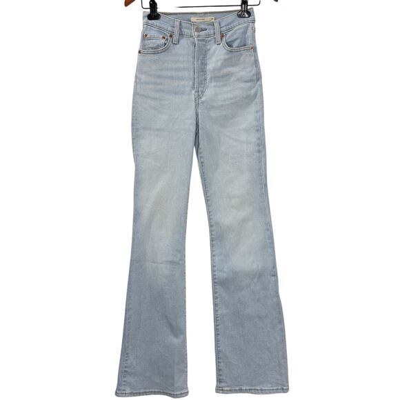 Levi's Light Blue rib cage Boot Jeans - Picture 1 of 15
